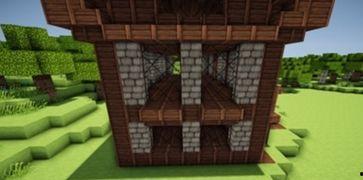 我的世界建造别墅视频,跟随Minecraft别墅建造视频之旅