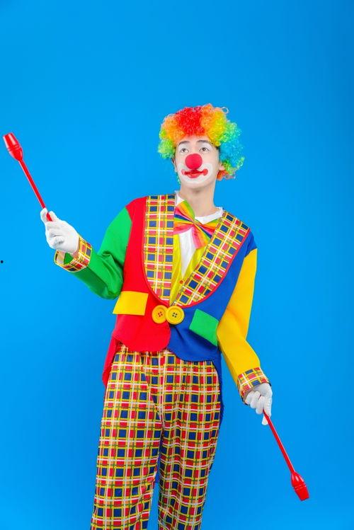 马戏团小丑表演视频